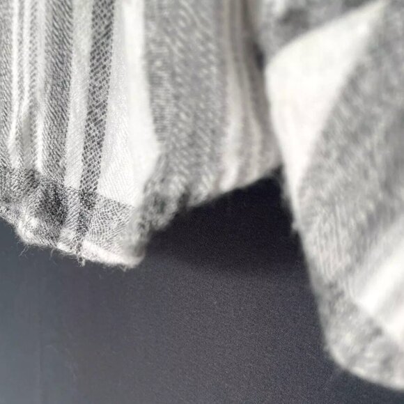 Rails‎ Hunter Plaid Button Down Shirt in Ash Cider Black and White Size L - Picture 6 of 6